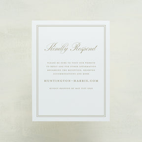 Maison Digital RSVP Card