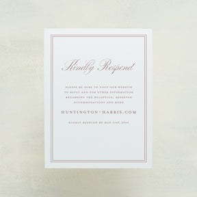 Maison Digital RSVP Card