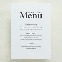Manhattan Menu