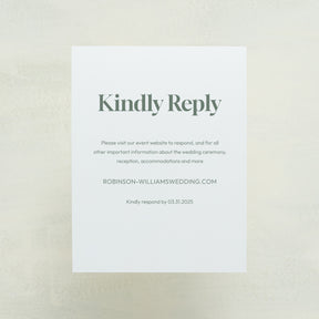 Manhattan Digital RSVP Card