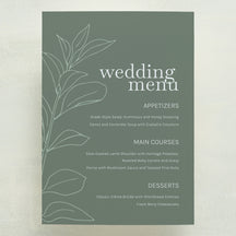 Embellished Menu