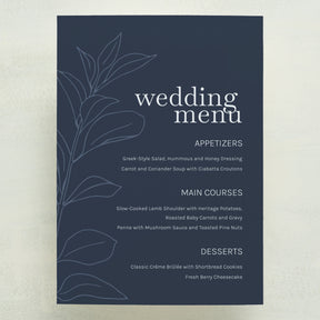 Embellished Menu