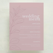 Embellished Menu