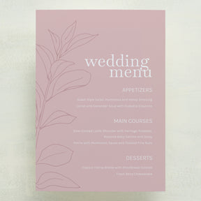 Embellished Menu
