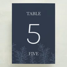 Embellished Table Number