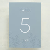 Embellished Table Number