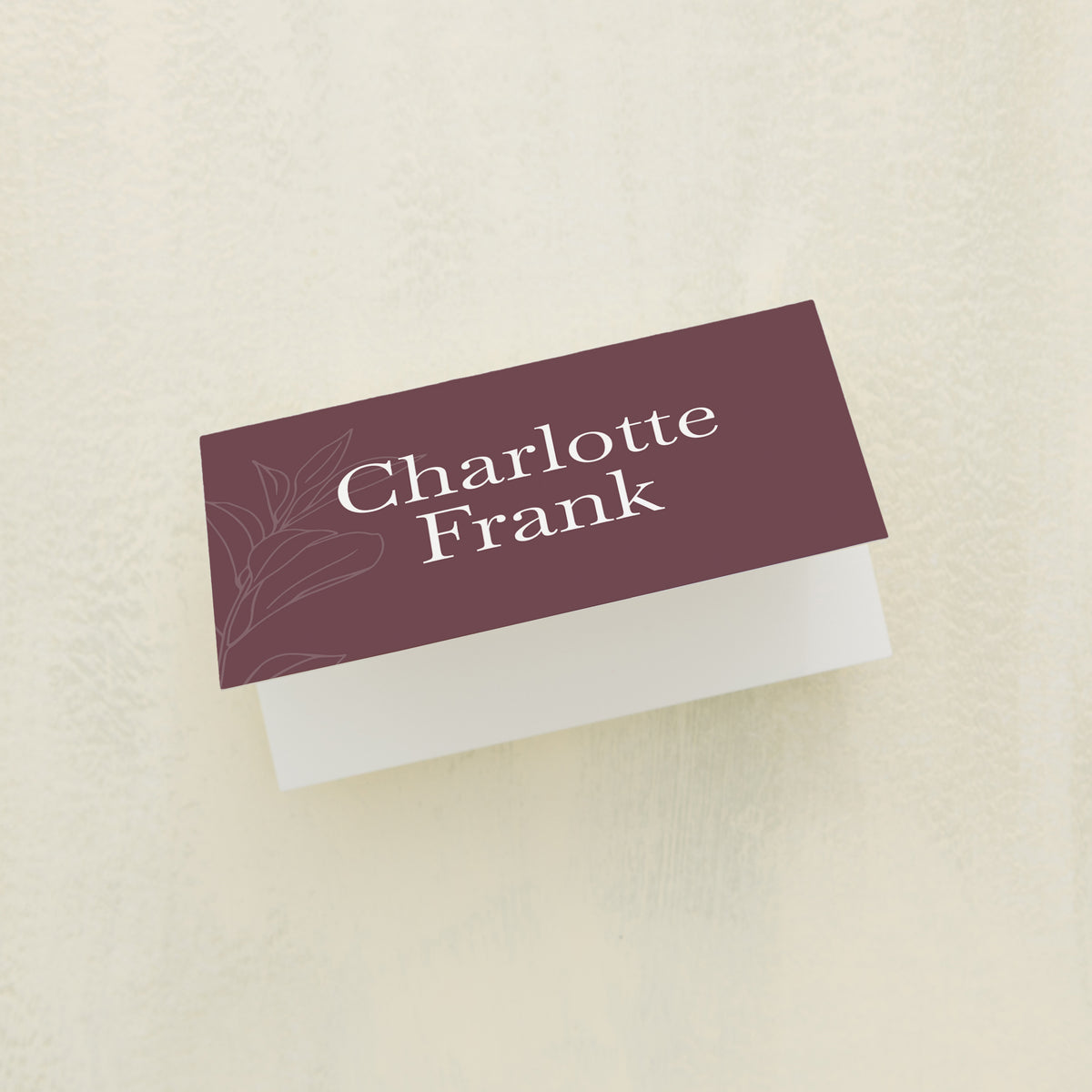 Embellished Place Card