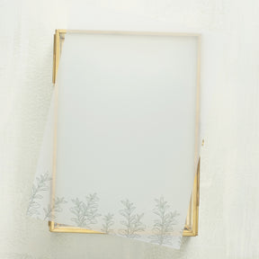 Embellished Vellum Overlay (10-pack)