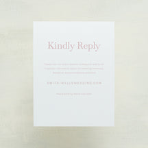 Embellished Digital RSVP Card