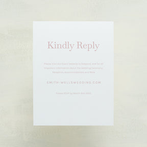 Embellished Digital RSVP Card