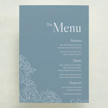 Coming Home Menu
