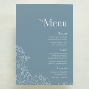 Coming Home Menu