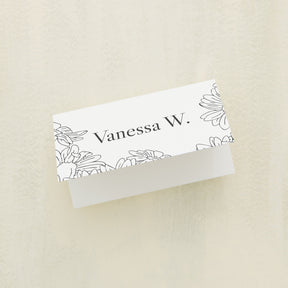 Coming Home Place Card