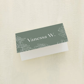 Coming Home Place Card