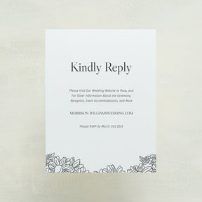 Coming Home Digital RSVP Card