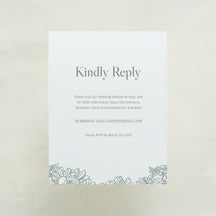 Coming Home Digital RSVP Card