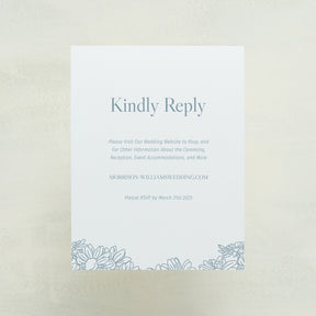 Coming Home Digital RSVP Card