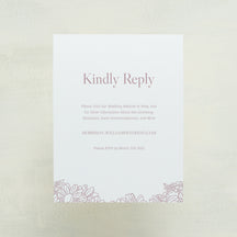 Coming Home Digital RSVP Card