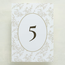 Climbing Roses Table Number