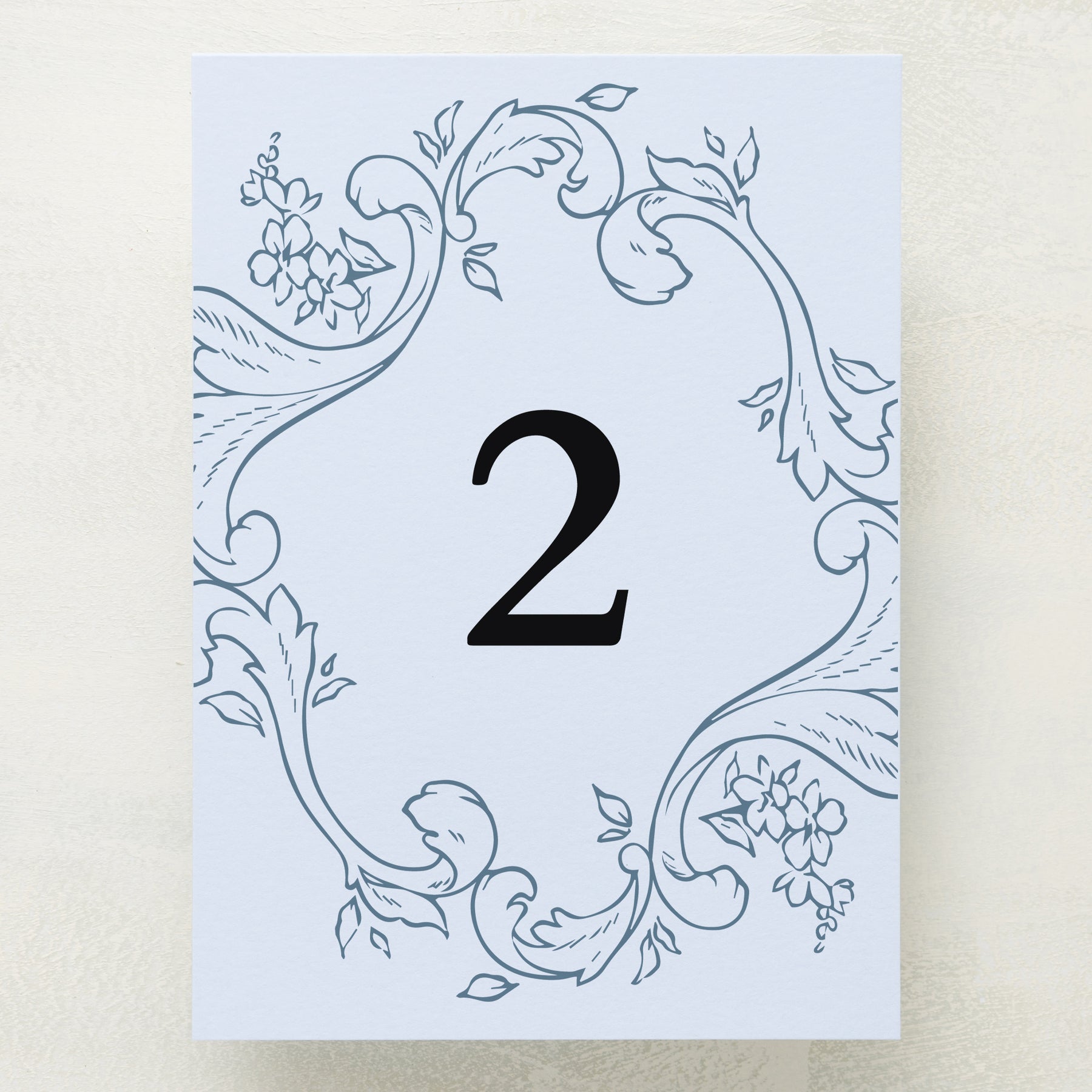 Garden Gate Table Numbers