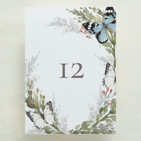 Hearts A Flutter Table Numbers