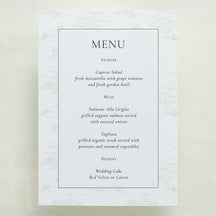 Swan Lake Menu