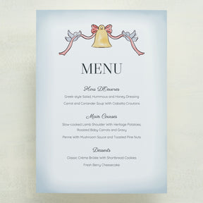 Lovebirds Menu