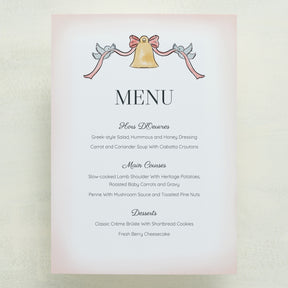 Lovebirds Menu