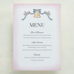 Lovebirds Menu