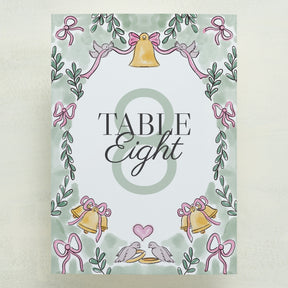 Lovebirds Table Number