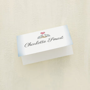 Lovebirds Place Card
