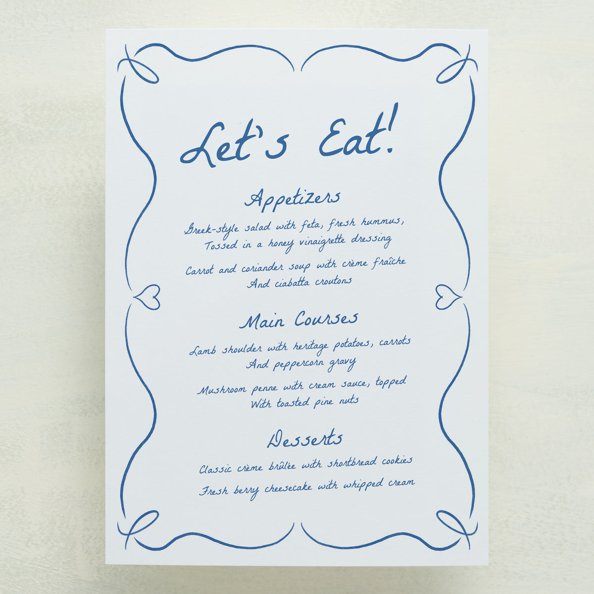 Scribble Menu