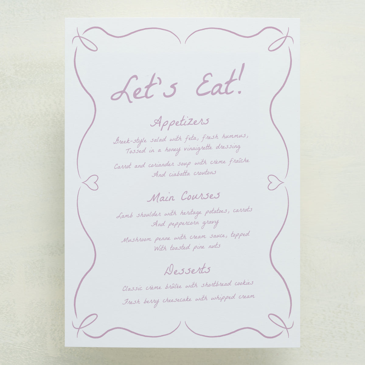 Scribble Menu