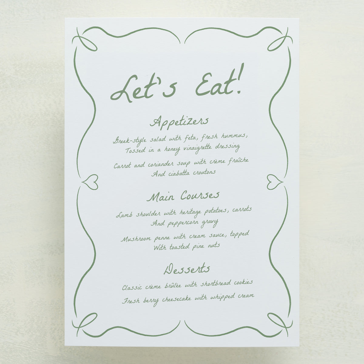 Scribble Menu