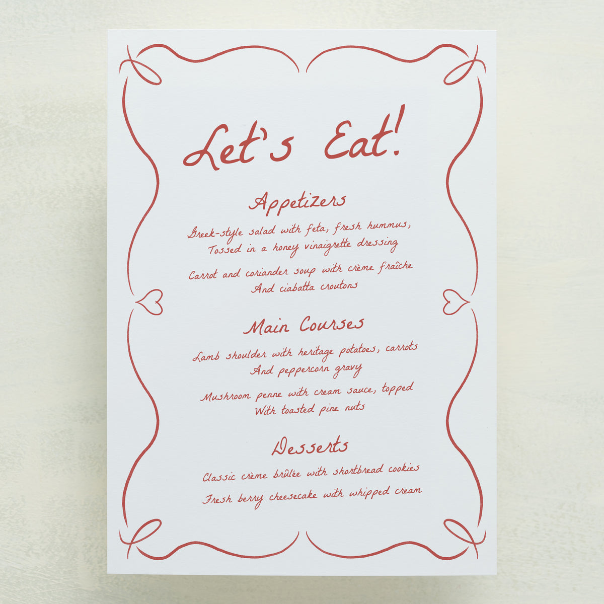 Scribble Menu
