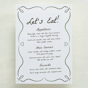 Scribble Menu
