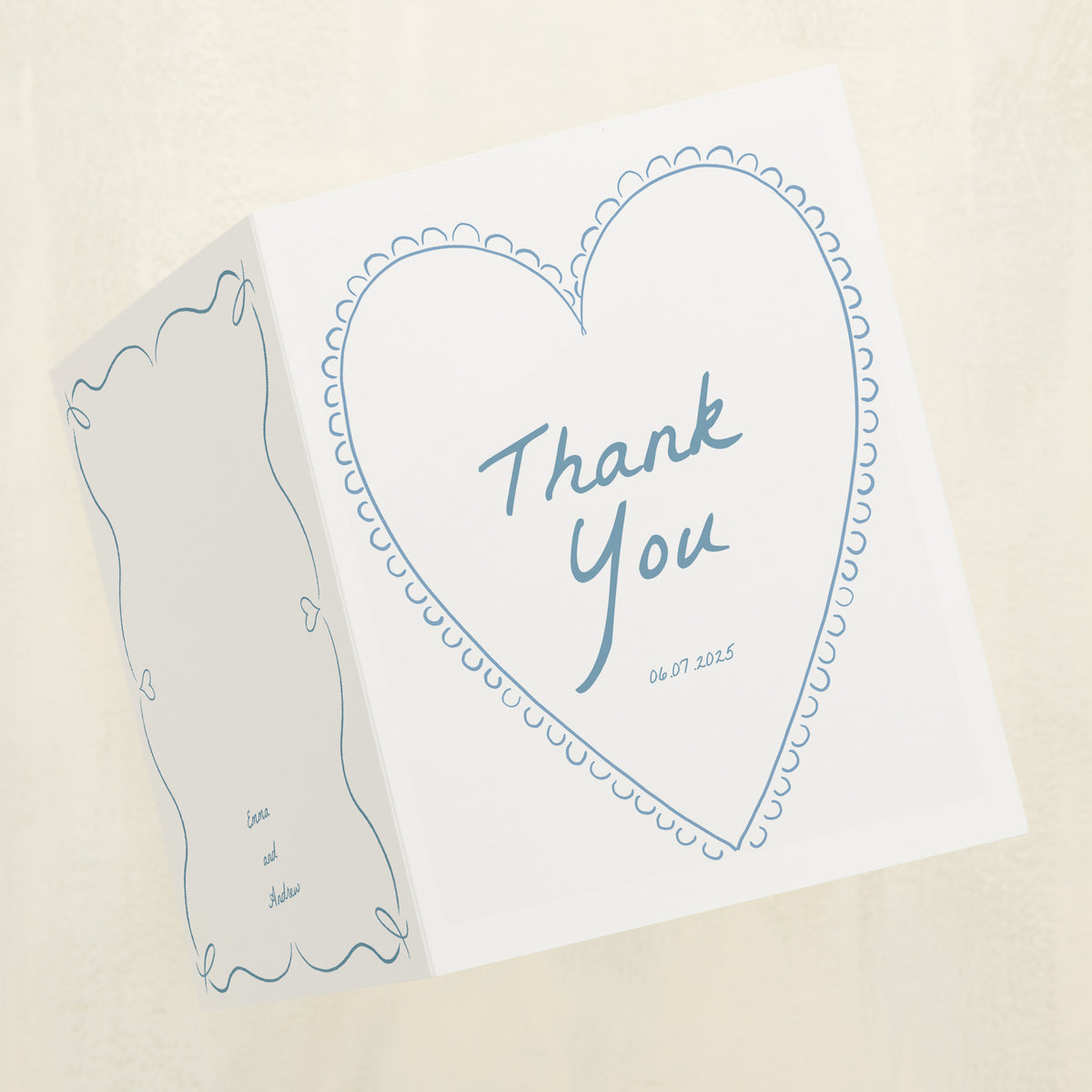 Scribble Thank You Card