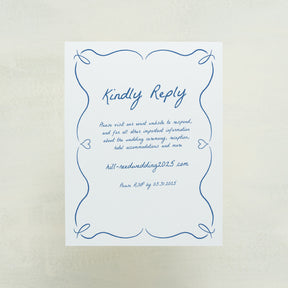 Scribble Digital RSVP Card