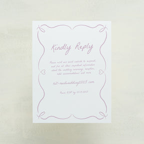 Scribble Digital RSVP Card