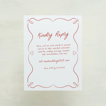 Scribble Digital RSVP Card