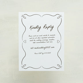 Scribble Digital RSVP Card