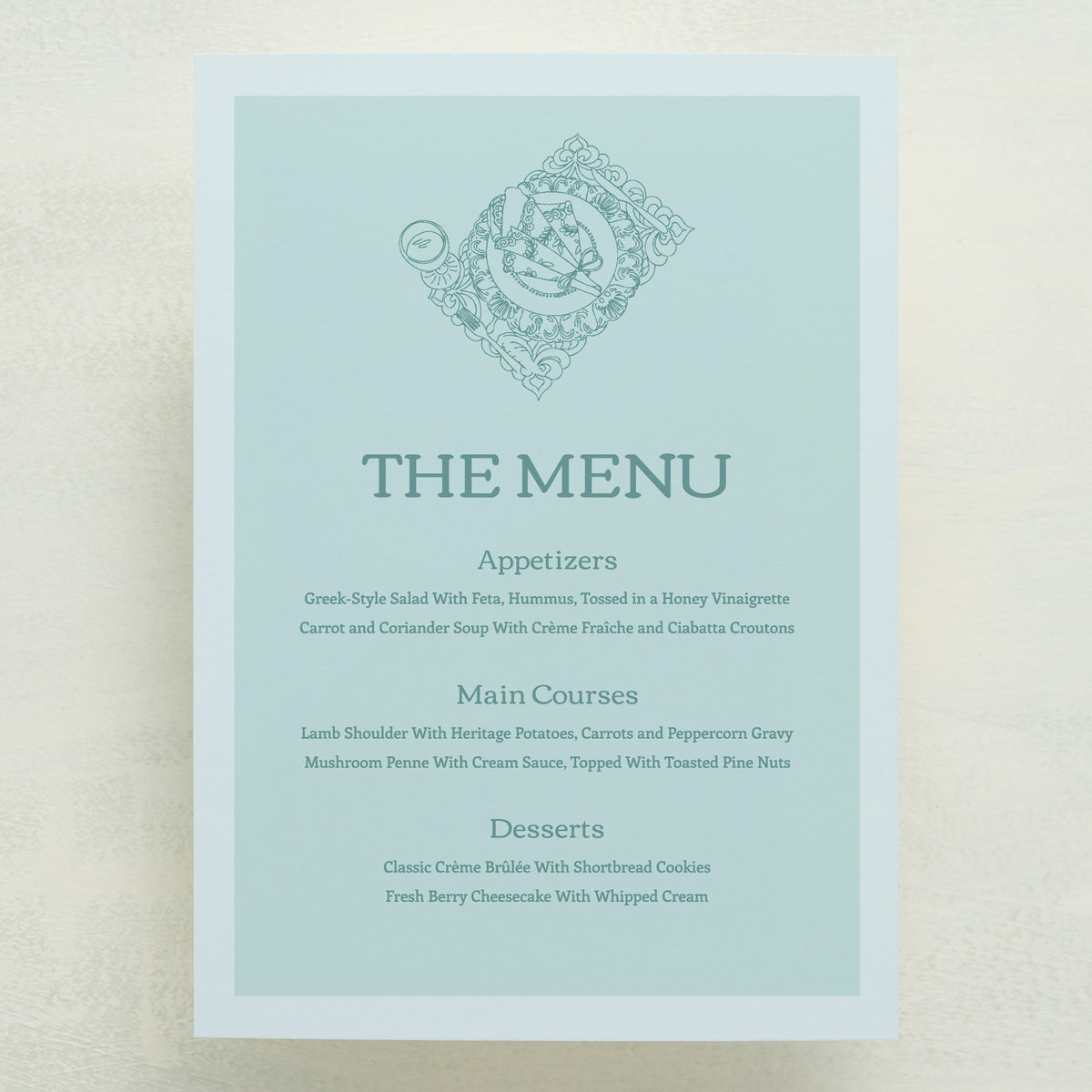 Generations Menu