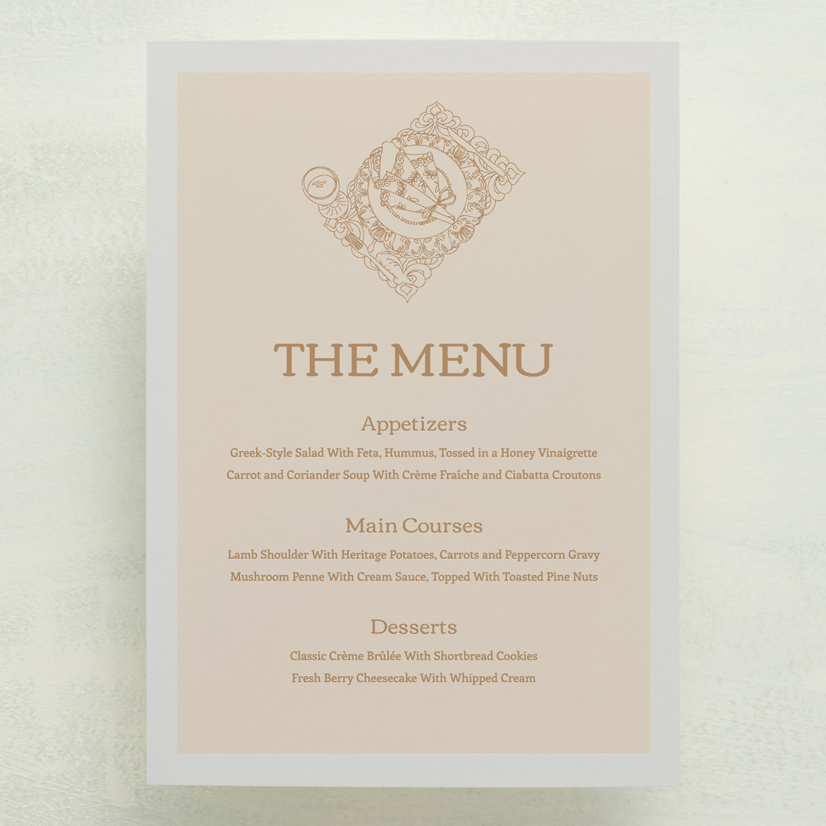 Generations Menu