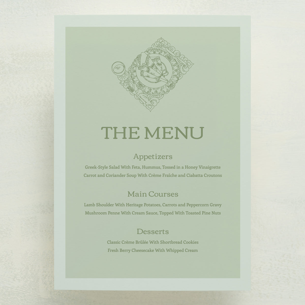 Generations Menu