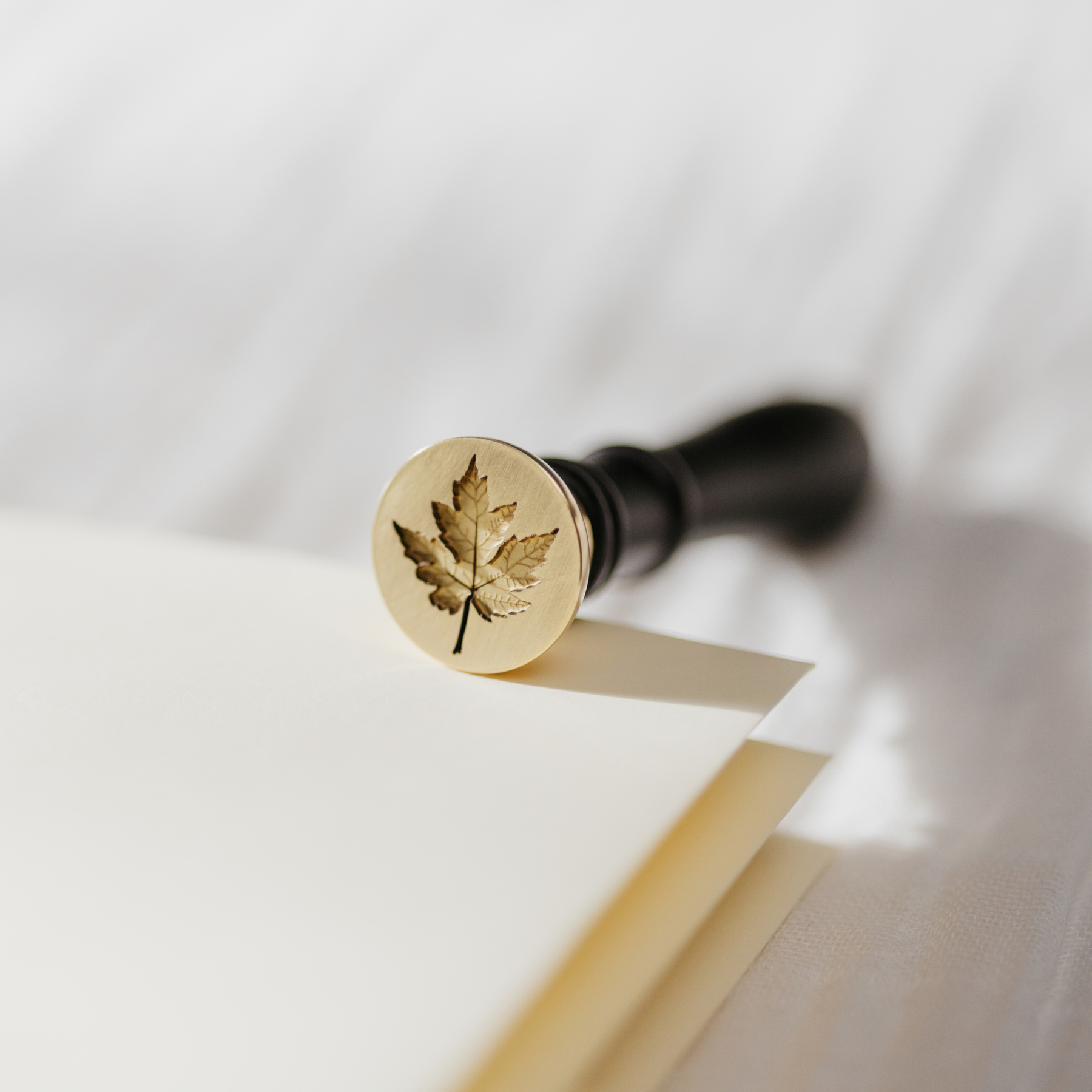 Maple Leaf 3D Wax Stamp