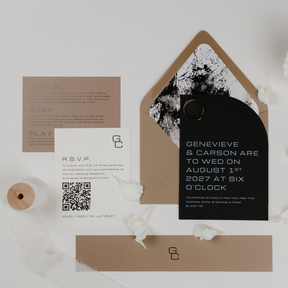 Editorial Eclectic Digital RSVP Card