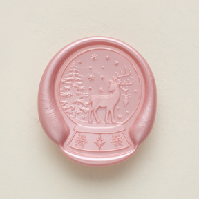 Snow Fall Offset Wax Seals
