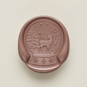 Snow Fall Offset Wax Seals
