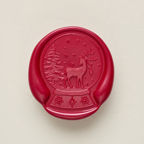 Snow Fall Offset Wax Seals