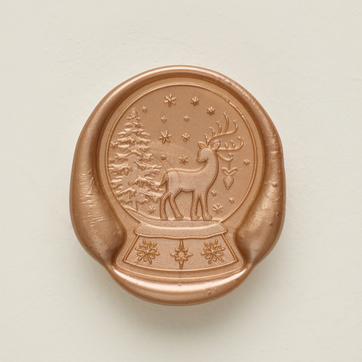 Snow Fall Offset Wax Seals